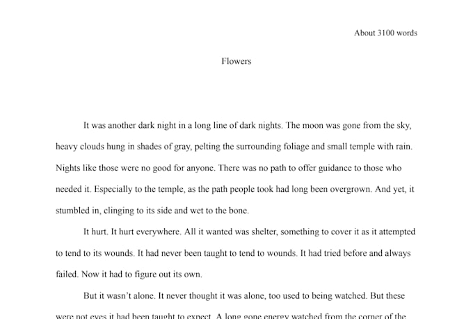 write your custom short story